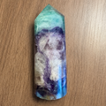 Borealis Point - 4.8" Rainbow Fluorite Tower