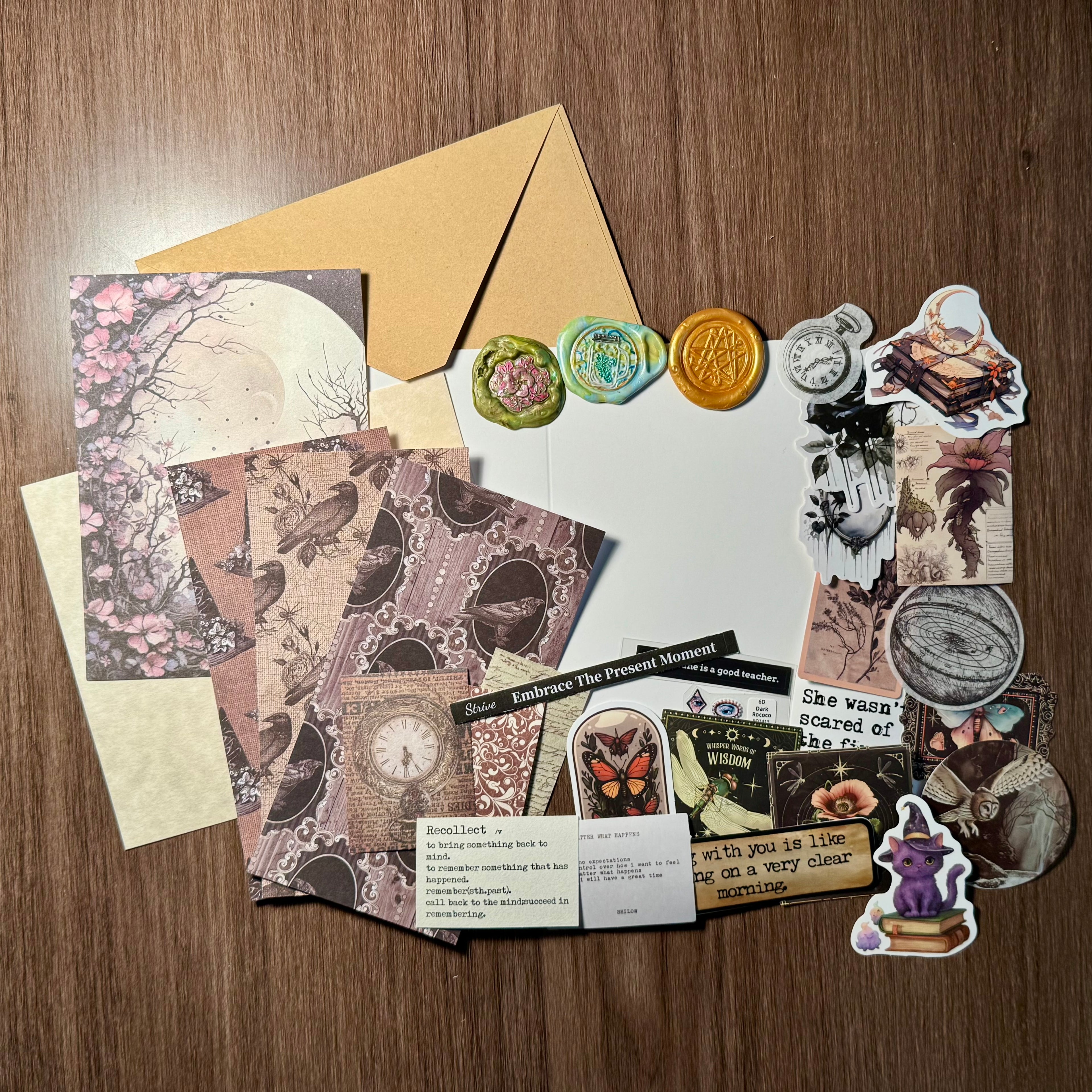 Scrapbook Envelope for Wanderer's
