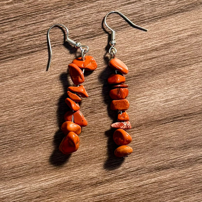 Crystal Chip Earrings