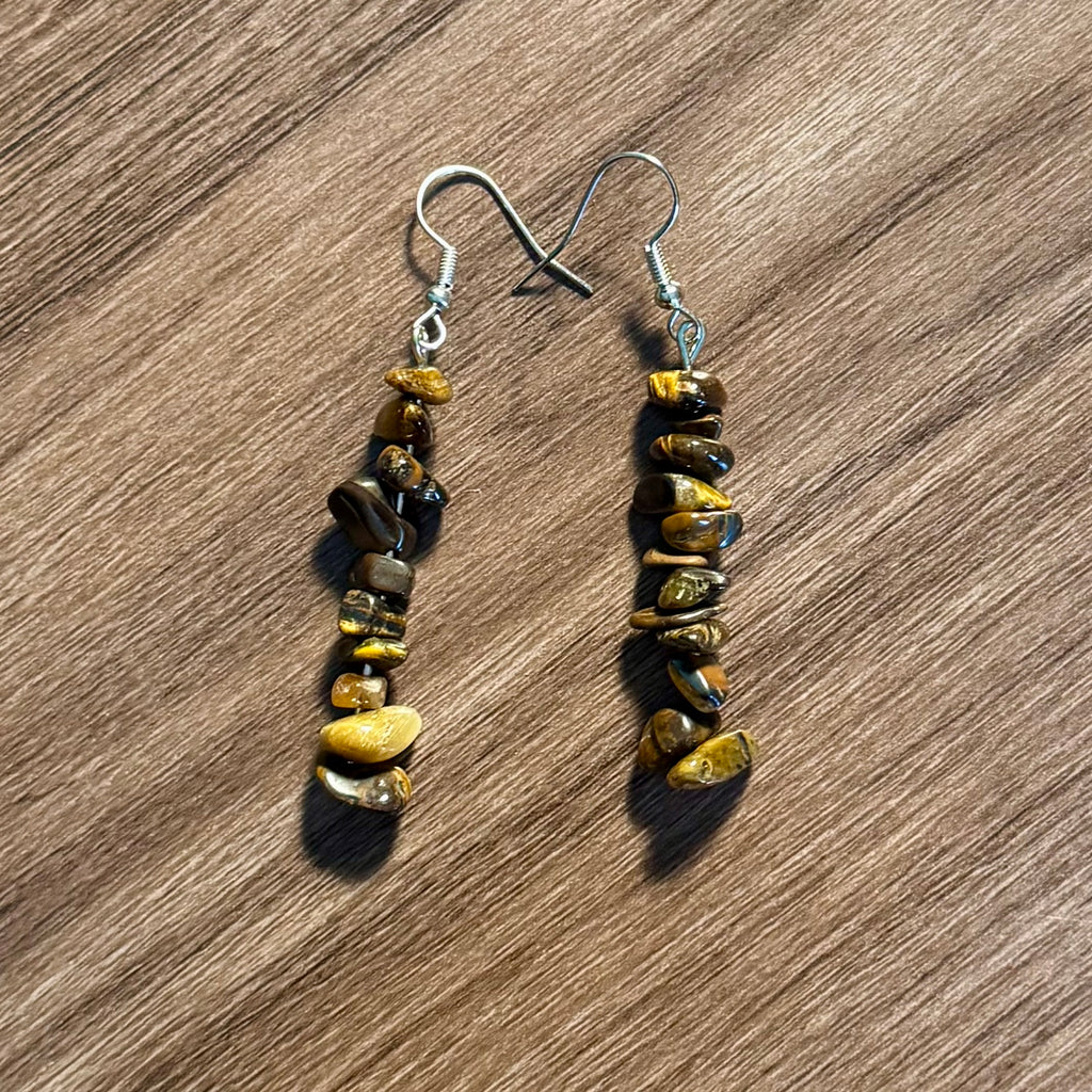 Crystal Chip Earrings