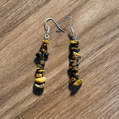 Crystal Chip Earrings