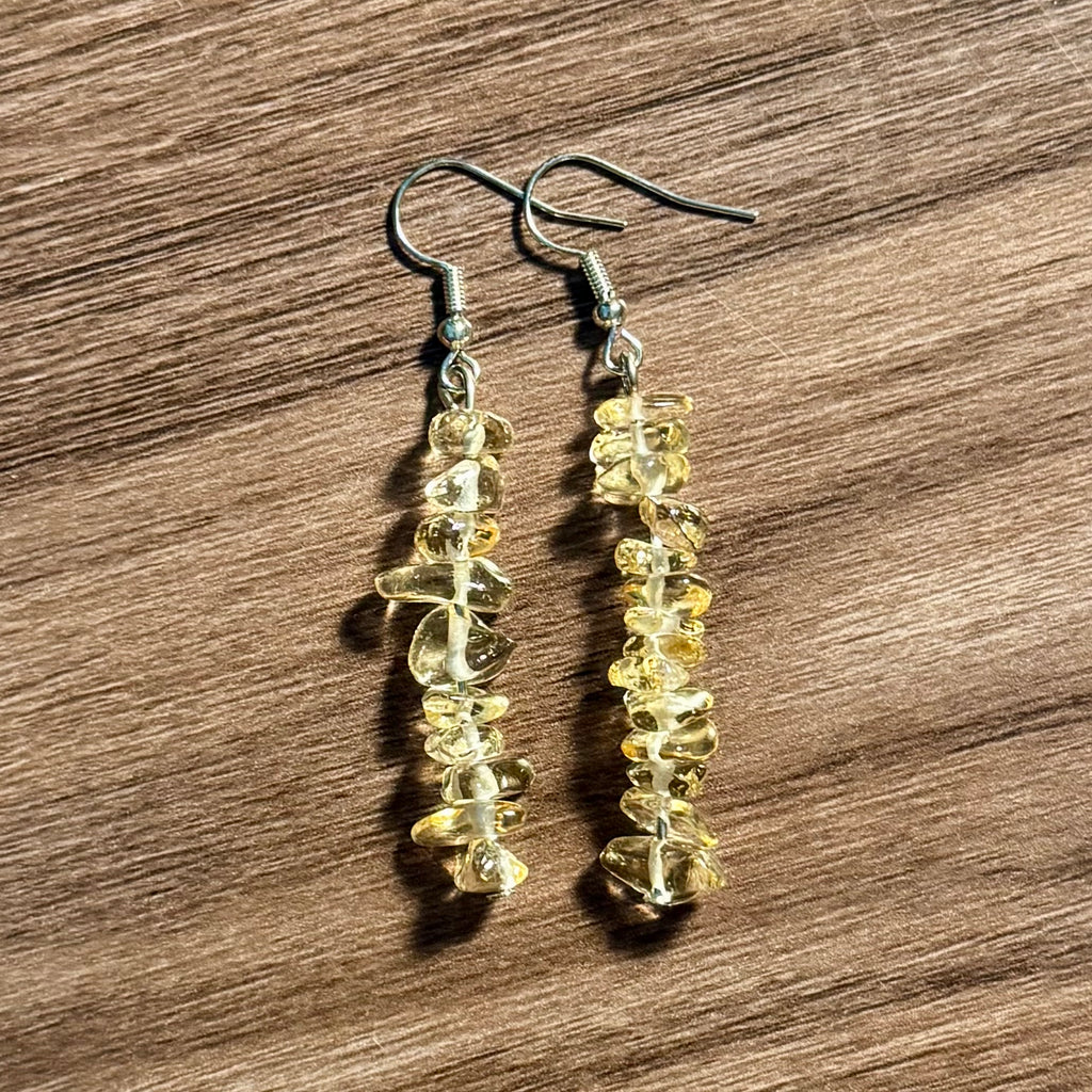 Crystal Chip Earrings