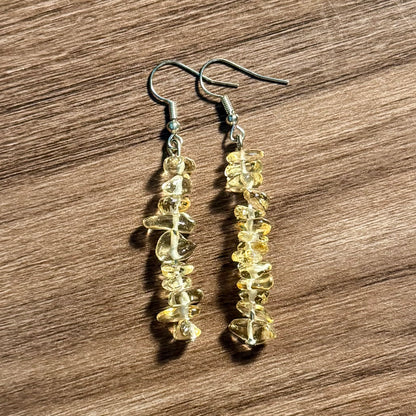 Crystal Chip Earrings