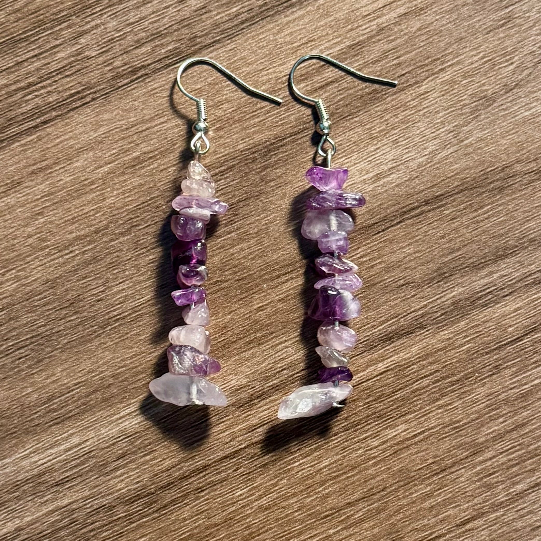 Crystal Chip Earrings