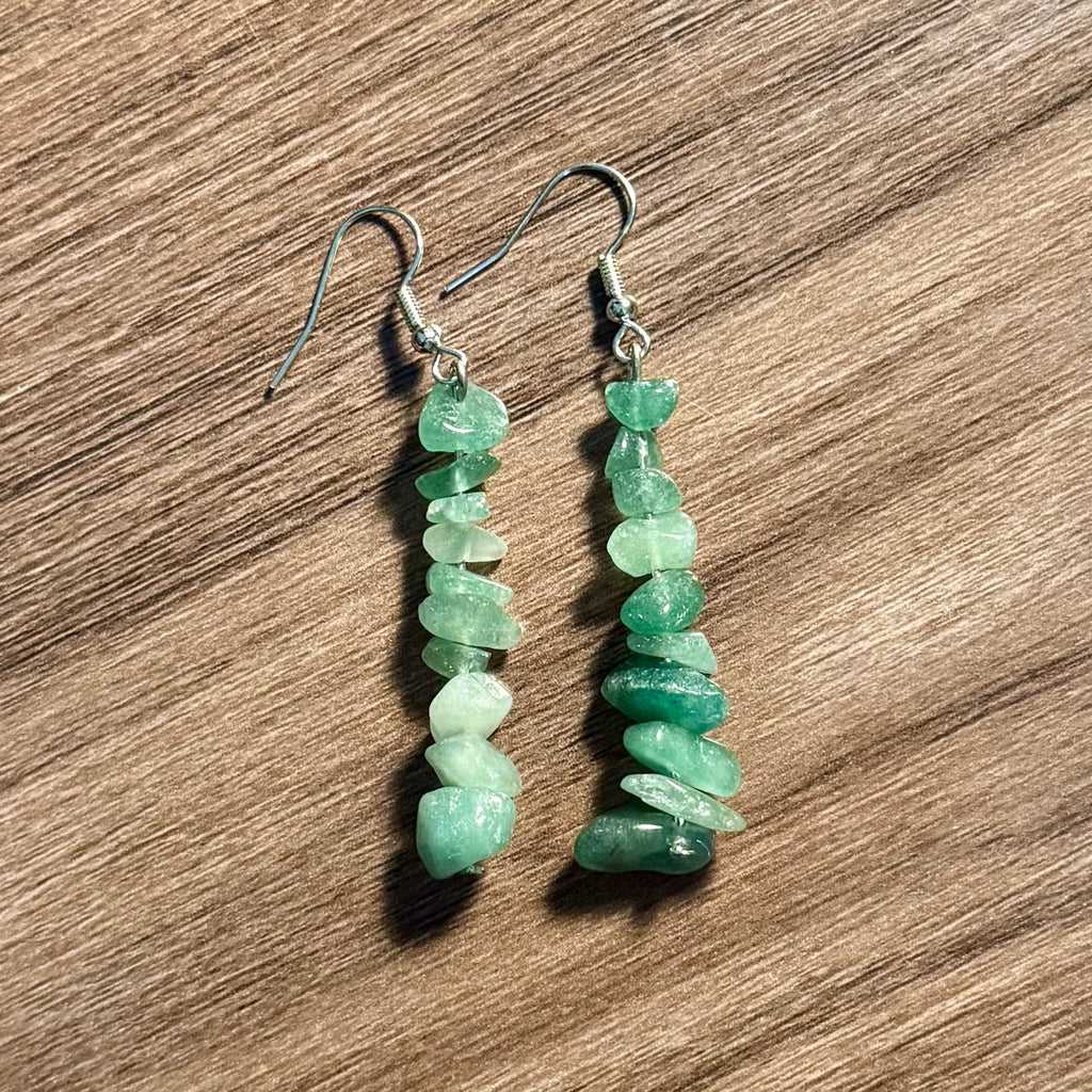 Crystal Chip Earrings