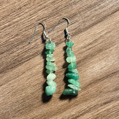 Crystal Chip Earrings