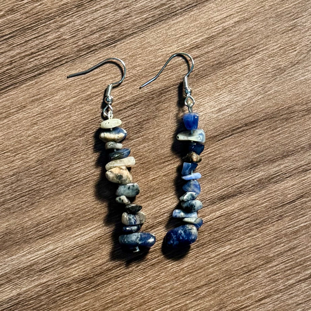 Crystal Chip Earrings