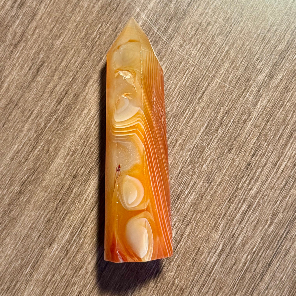 Twin Flames - Carnelian Agate