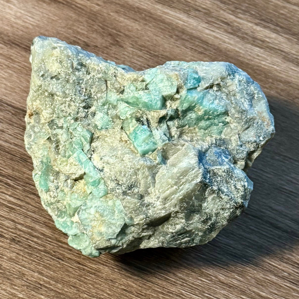 The Forests Heart - 3.3" Raw Emerald