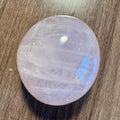Blush Oracle - 2.2" Rose Quartz Palm Stone