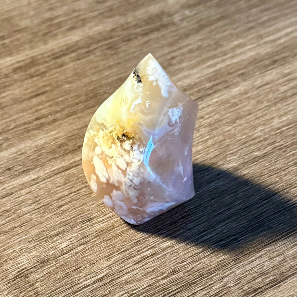 Garden Flame Spirit - 3” Flower Agate Flame