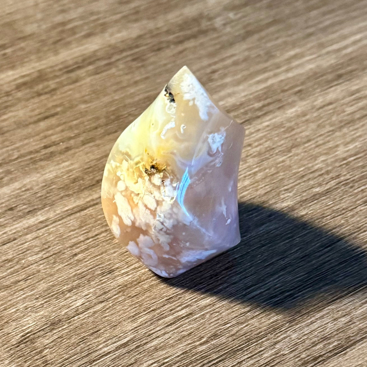 Garden Flame Spirit - 3” Flower Agate Flame