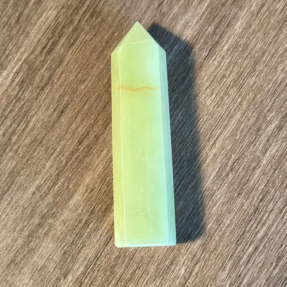 A Piece of Spring - 3.8" Calcite Tower