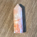 Dawnfire Lantern - 3.6" Ferruginous Quartz Tower