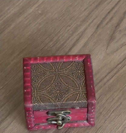Rosewood Crystal Box